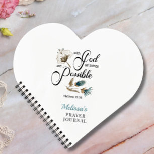 Diario BIble Verse Heart Prayer