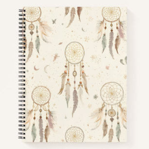 Diario Boho Dreamcatcher   Plumas Etéreas