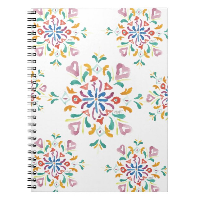 Diario bonito del cuaderno de la página del (Frente)