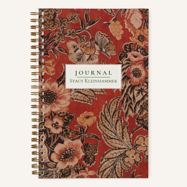 Diario Botánico Victoriano Personalizado (Anverso)