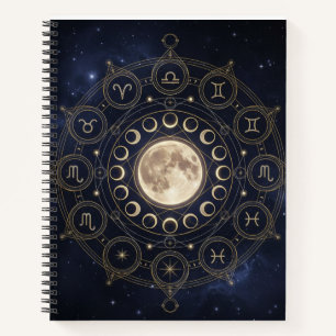 Diario Celestial de Zodiaco y Fase Lunar