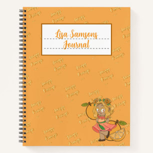 Diario Chibi de Naranja Adorable