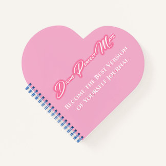 Diario con forma de corazón DPM