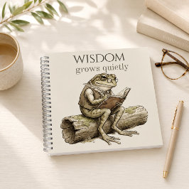 Diario Cuaderno en Espiral “La Sabiduría Crece Sil