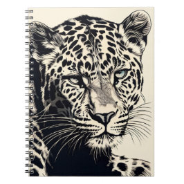 Diario Cuaderno Leopardo