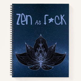 Diario Cuaderno ZEN AS F*CK
