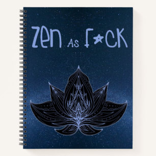 Diario Cuaderno ZEN AS F*CK