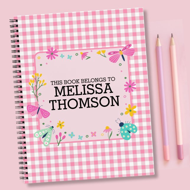Diario Cute Pastel Rosa Floral Primavera (Subido por el creador)