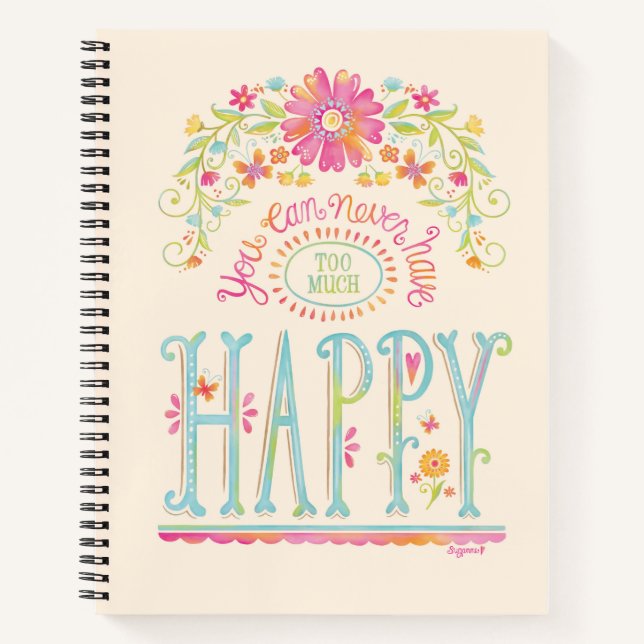 Diario de acuarela floral (Anverso)