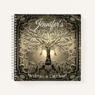 Diario de árbol de vida personalizado personaliza