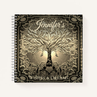 Diario de árbol de vida personalizado personalizad