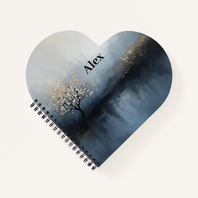 Diario de árbol tranquilo - Cubierta de arte de Pe (Anverso)