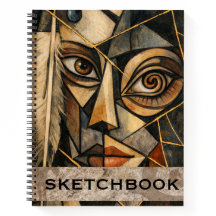 Diario de arte personalizado inspirado en Picasso