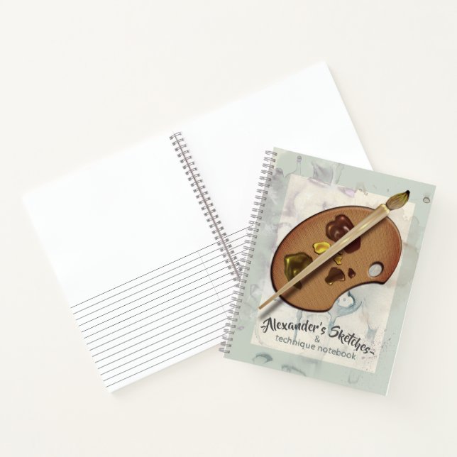 Diario De Artistas De Pincel Y Paleta (Interior)