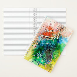 Diario de bailarín personalizado