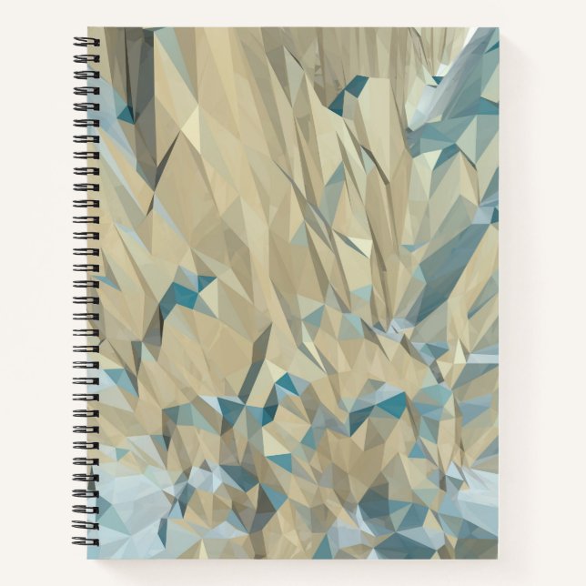 Diario de bala de popa baja gris / portátil en lín (Anverso)