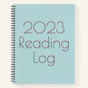 Diario de bala de registro de lectura de 2023