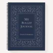 Diario de bala elegante y personalizado