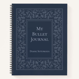 Diario de bala elegante y personalizado