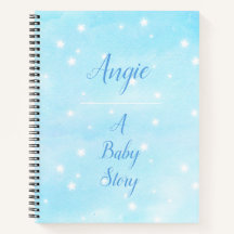 Diario de bebé personalizado