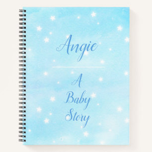 Diario de bebé personalizado