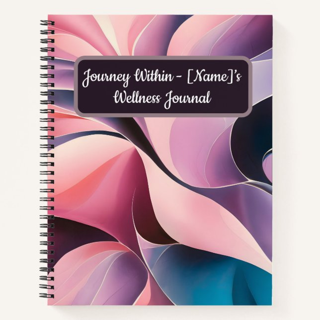 Diario de Bienestar Personalizado - "Journey Withi (Anverso)