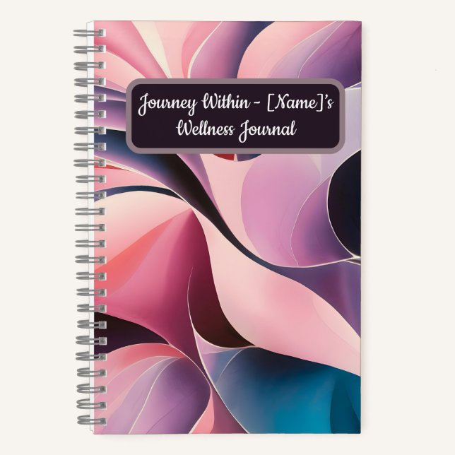 Diario de Bienestar Personalizado - "Journey Withi (Anverso)