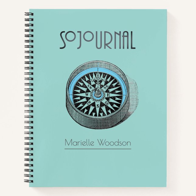 Diario de brújula de Adventure Travel (Anverso)