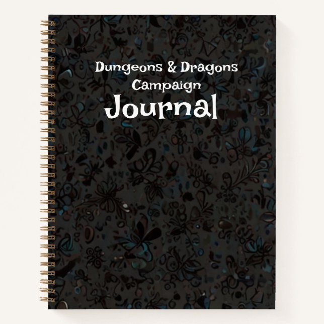 Diario de campaña de Dungeons & Dragons (Anverso)
