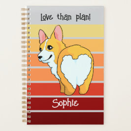 Diario de Corgi Personalizado - Planificador