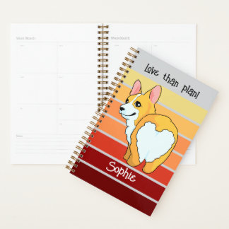 Diario de Corgi Personalizado - Planificador