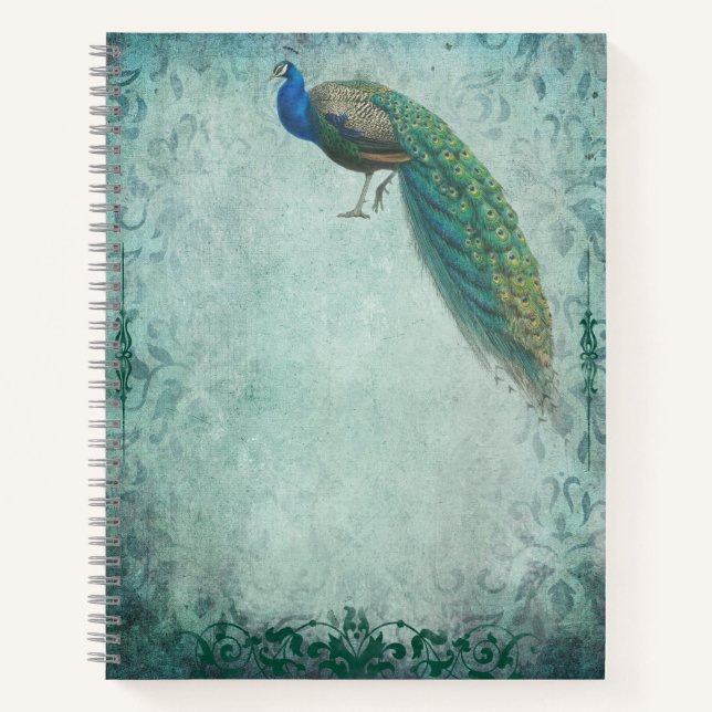 Diario de cuaderno de bocetos con estilo de cosech (Anverso)