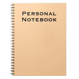 Diario de Cuaderno Personalizado