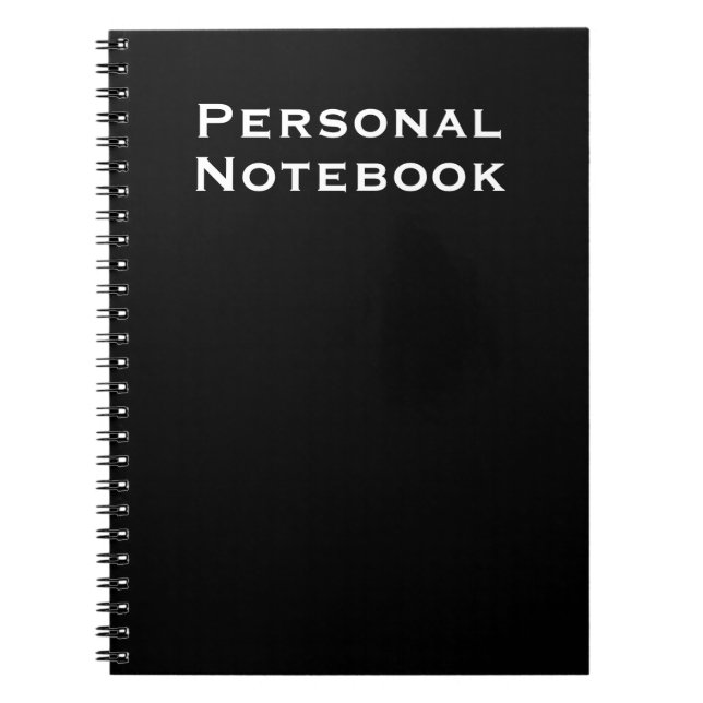 Diario de Cuaderno Personalizado (Frente)