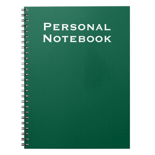 Diario de Cuaderno Personalizado (Frente)