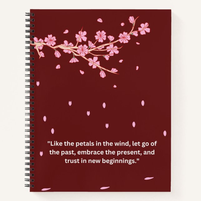 diario de escritura de flores (Anverso)