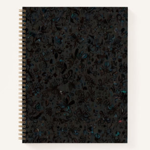 Diario de estilo granito oscuro elegante