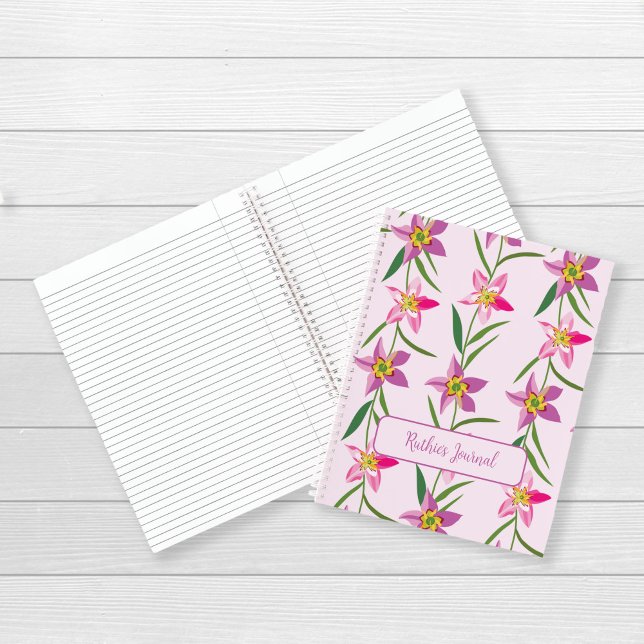 Diario de flor silvestre Pink Petal Dreams (Subido por el creador)
