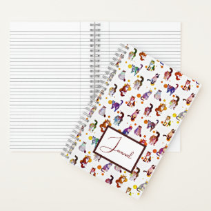 Diario de gatos coloridos