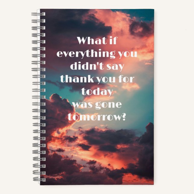 Diario de gratitud (Anverso)