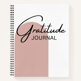 Diario de Gratitud Cuaderno de Arte Abstracto Boho