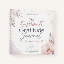 Diario de gratitud de 5 minutos