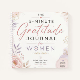 Diario de gratitud de 5 minutos