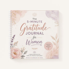 Diario de gratitud de 5 minutos