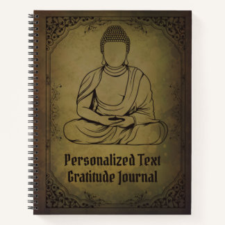 Diario de Gratitud de Buda Personalizado