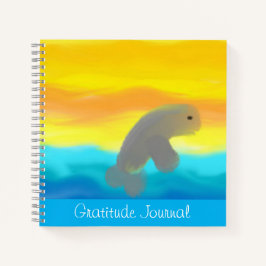 Diario De Gratitud De Delfín En Vuelo