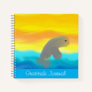 Diario De Gratitud De Delfín En Vuelo
