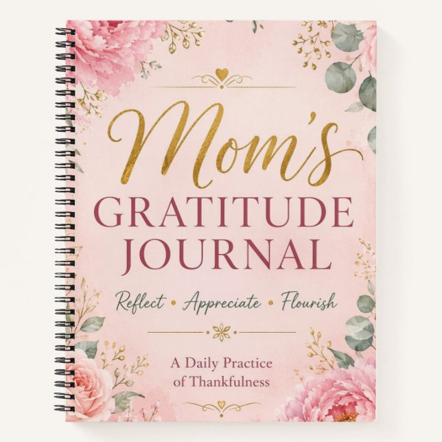 DIARIO DE GRATITUD DE MAMÁ (Anverso)