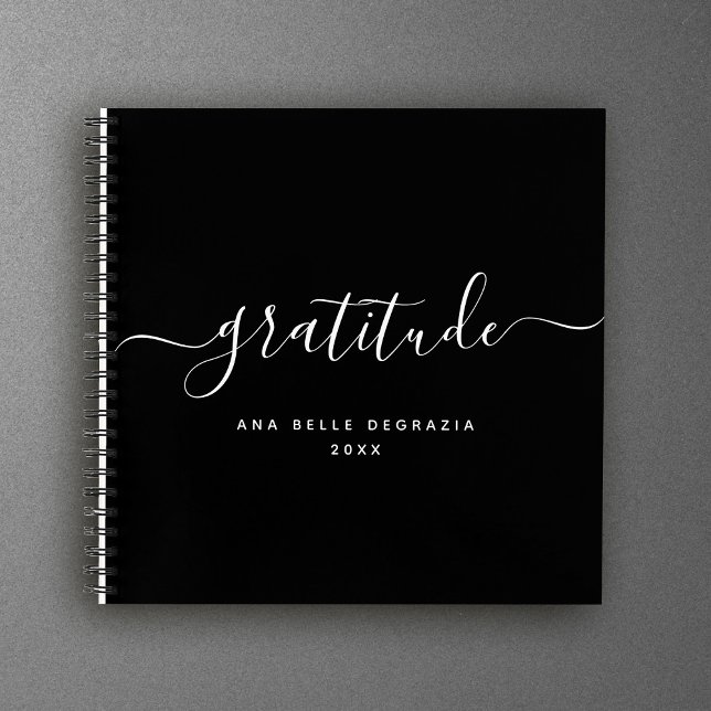 Diario de gratitud de Moda de caligrafía mínima mo (Subido por el creador)