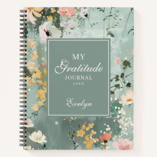 Diario de gratitud personalizado